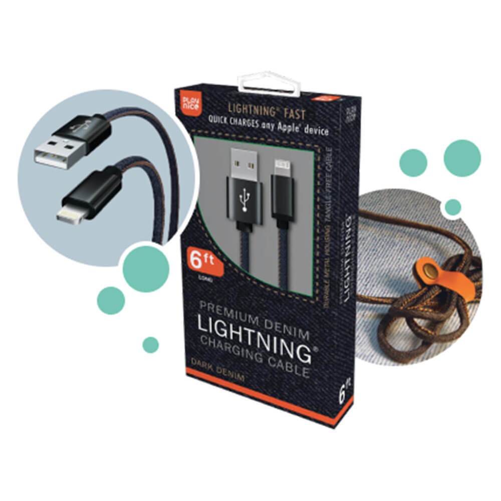 6 Ft Lightning Charging Cable